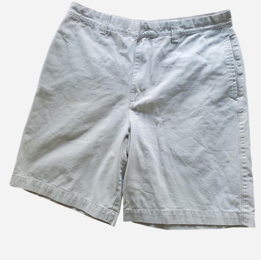 Merona Men's Light Gray Flat Front Shorts